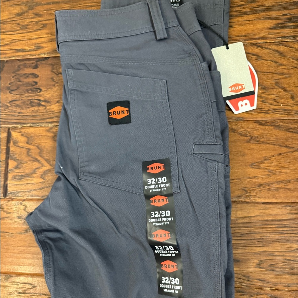 Brunt Men's Gray Work Pants